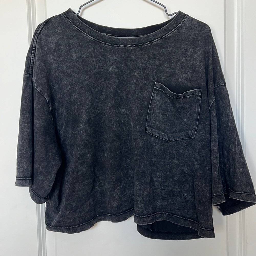 DOUBLE ZERO faded t-shirt